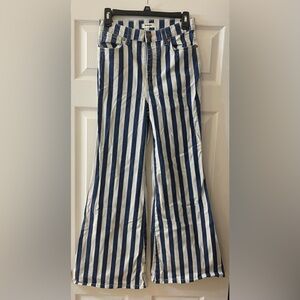 Womens Wrangler Wanderer High-rise Striped Jeans